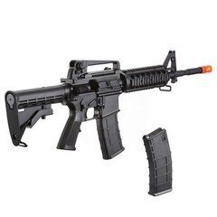 Lancer Tactical M4A1 RIS Green Gas Blowback Airsoft Rifle BB Gun 390FPS