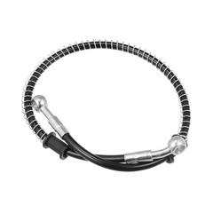 60cm 23.62″ 10mm Motorcycle Braided Brake Clutch Oil Hoses Line Pipe Clutch