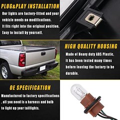 Tail Light Compatible With 2003 2004 2005 2006 Chevy Silverado Left Driver Side