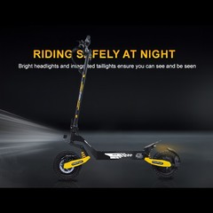 1200W Electric Scooter for Adult 48V23.4AH 40Miles 28MPH 11» Off-road E-Scooter