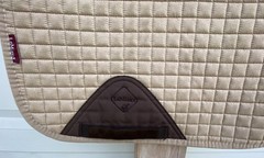 LeMieux ProSport TAN Dressage Saddle PAD~Size S/M~Lightly Used~CLEAN
