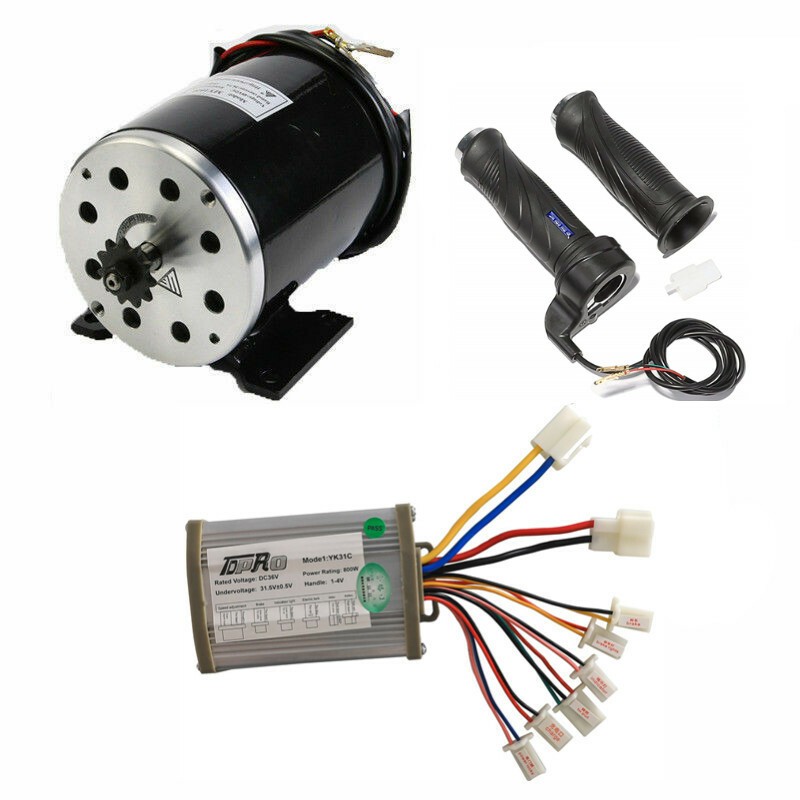36v 800w Brush Motor Controller Throttle for ATV Scooter E-BIKE Quad US