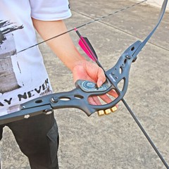 ILF 62″ Recurve Bow 19» Riser Counterweight 30-60lbs Archery American Hunting