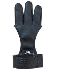 Hunt & Seek Cow Leather Thick Three Finger Archery Shooting Glove