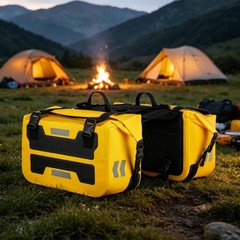 Motorcycle Saddlebags Heavy-Duty Side Luggage Saddlebags Easy to Install