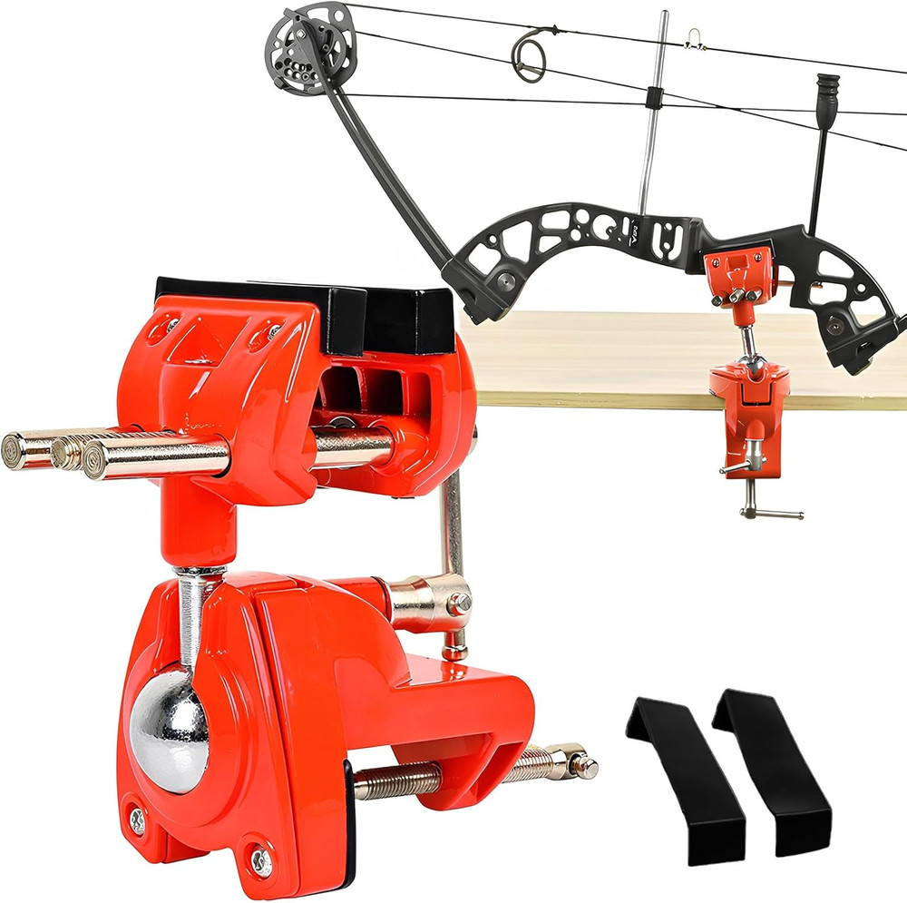 360° Rotate Universal Bow Vise – Professional Bow Vise for Compound Bow/Recurve
