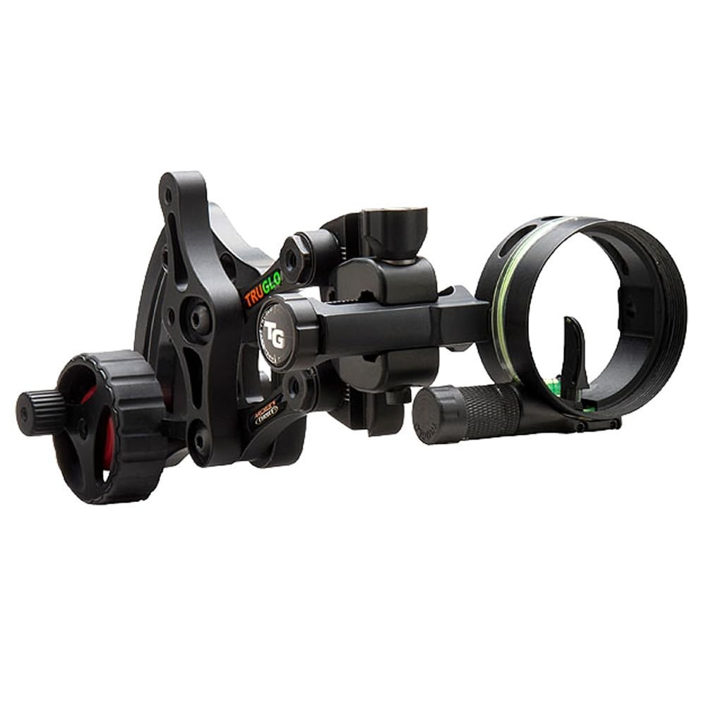 TRUGLO RANGE-ROVER Series Single-Pin Moving Bow Sight, Black, One Size, Black