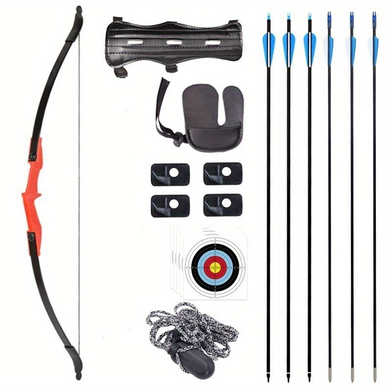 40lbs Archery Recurve Bow Arrows For Adults Teens Beginner Target Recurve Bow