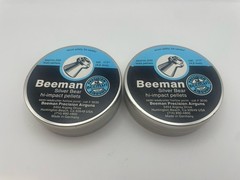 2 Beeman .177 Cal. Silver bear high impact pellets semi wadcutter Hollow Point