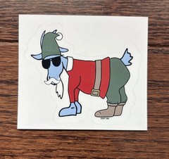 Goat USA RARE Advent Calendar Sticker Set- 15 Stickers!!