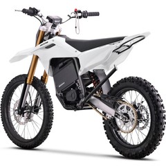 MotoTec Electric Dirt Bike Pro 72V 8000W 19/16 White MotoTec Bike