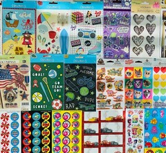 777 Stickers | LOT FOR ALL AGES | TONS OF FUN THEMES FOR ALL SEASONS HOLIDAYS
