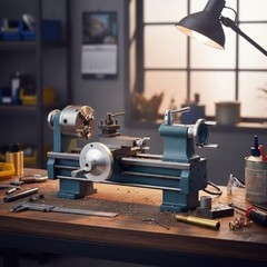 Mini Lathe Handwheel with Handle for 0618 CJ18 CJ0618A 7×10 7×12 7×14 Lathes