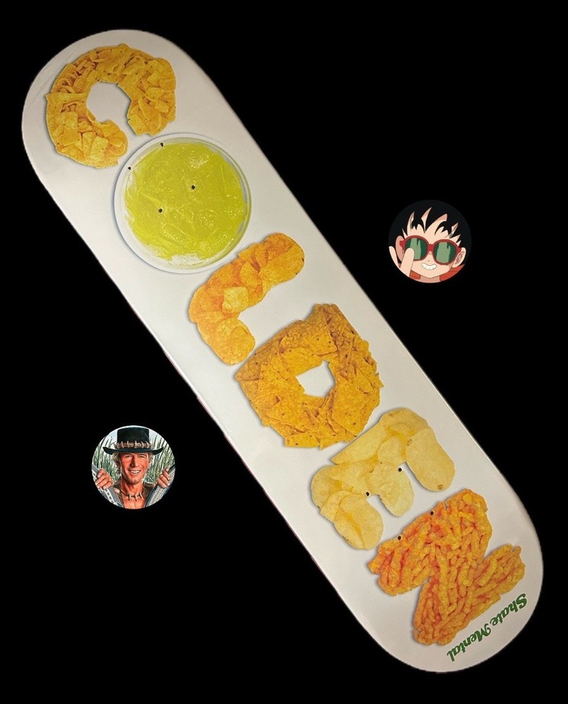 RARE Trevor Colden Munchies Skate Mental Skateboard Deck Cheetos Doritos NOS NEW
