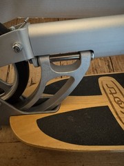 Xootr Cruz Foot Scooter With Brake & Wooden Deck