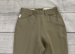 THE TAILORED SPORTSMAN Trophy Hunter Womens Sz 28 Long Khaki Knee Patch Breeches