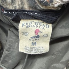 Red Head Jacket Youth M Brown Camouflage Anorak Hooded Insulated Lined Hunting