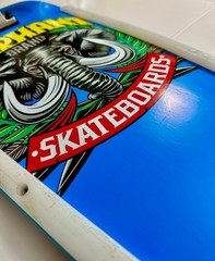 Elephant Brand Street Axe Blue Skateboard + Independent truck EXCELLENT complete