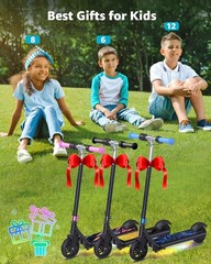MIHOVER 150W 10mph Speed Kids Electric Scooter For 6-12 Years Old-Pink