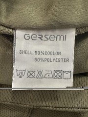 GERSEMI Elin Schooling Top Small Olive Green Short Sleeve