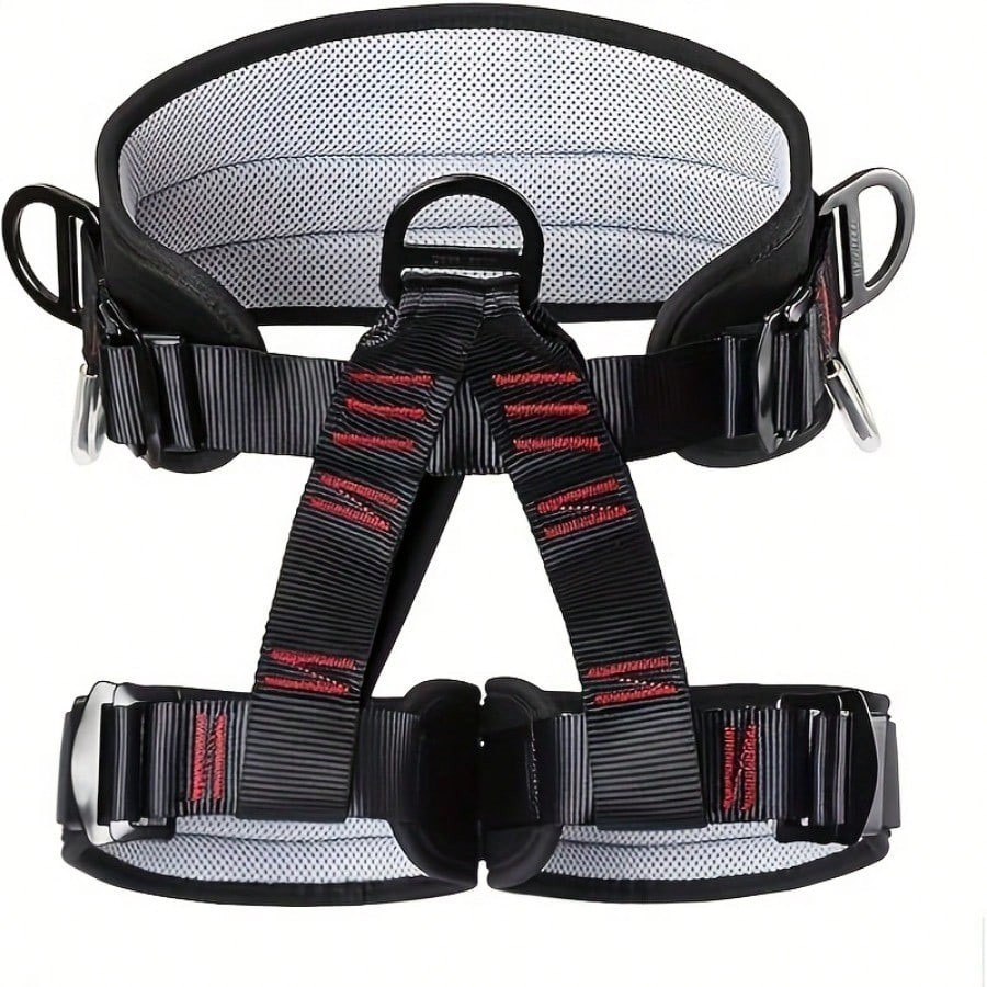 Professional Rock Climbing Harness Heavy Duty Half Body Safety Belt for Roofing
