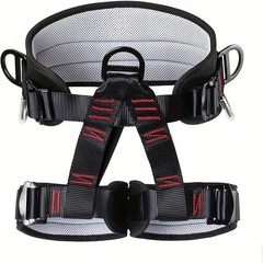 Professional Rock Climbing Harness Heavy Duty Half Body Safety Belt for Roofing