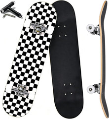 Pro Complete Skateboards for Beginners Girls Boys Kids Youths Teens Adults 31″X8