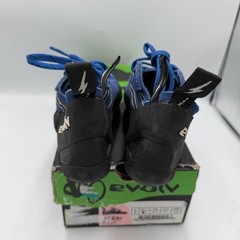 Evolv Climbing Shoes VTR3D Size 5 Blue Suede Lace Up TRAX USA Rubber Box