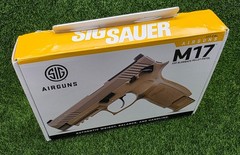 Sig Sauer #AIR-M17-177 P320 M17 CO2 Pellet Gun Air Pistol 380fps .177 cal