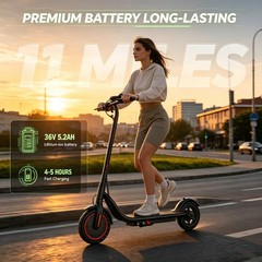 2026 Electric Scooter 350W Motor High Speed 31KM/H Urban Commuter Escooter