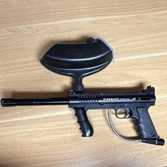 Tippmann Model 98 Mechanical Paintball Marker Black w/ Tacamo ARC Hopper