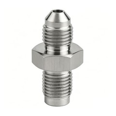 3AN Male to 3AN 3/8-24 Male Inverted Flare 3AN TO 3/8-24 Inverted Fitting(2pcs)