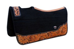 Horse 32″x30″ Western Contoured Wool Felt Therapeutic Saddle Pad 39253