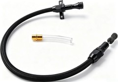 29.58-Inch 700R4 4L60E 4L80E Flexible Transmission Dipstick Stainless Hose Compa