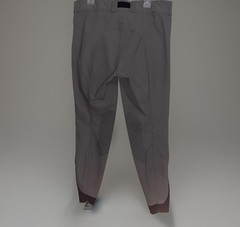 Dover Saddlery Gray Riding Breeches Full Seat Tapered Equestrian Pants Wo Sz 28