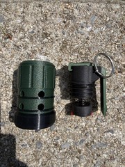Reusable Airsoft Impact Grenade Distraction Device