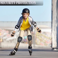 Kids/Youth Knee Pads and Elbow Pads Set for Kids 3-14 Years Boys Girls Protectiv