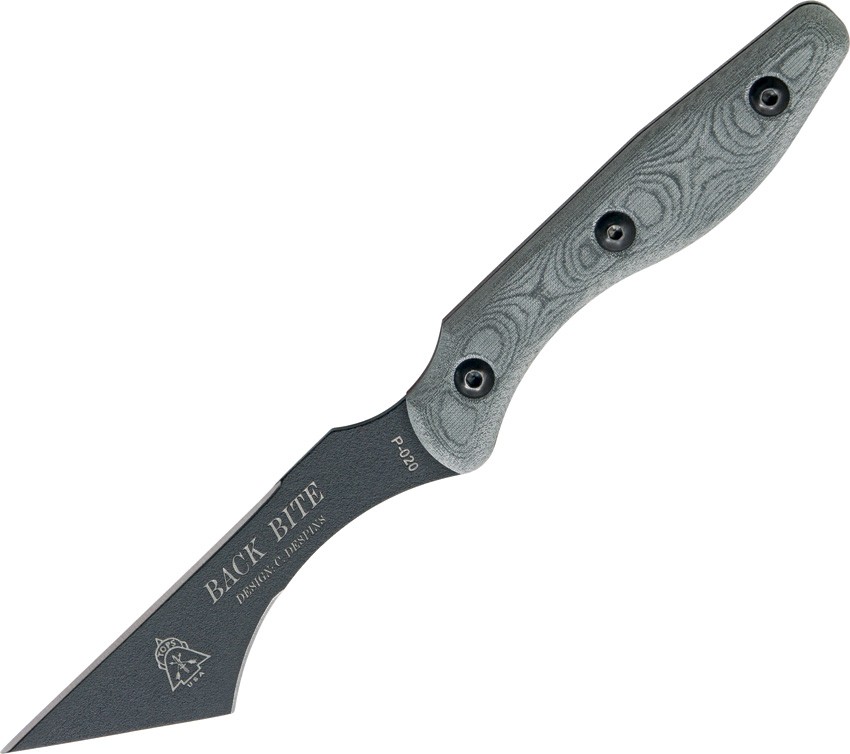 New TOPS Back Bite Fixed Blade Knife BKBT-01