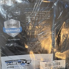 Helite Zip-In 2-Airbag Vest Adult Medium Brand New with Tags