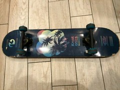 KRYPTONICS SKATEBOARD 31 INCHES COMPLETE PALM TREE