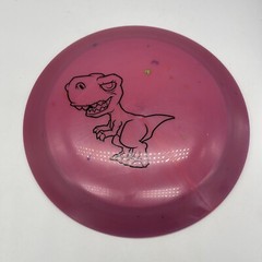NEW Dino Discs Tyrannosaurus Rex- Kids Disc Golf (122g) – Egg Shell