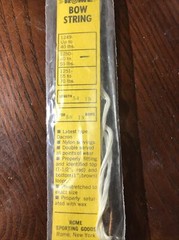 Rome Bow String 54 in for 58 in bows