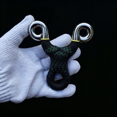 Mirror Stainless Steel Slingshot Handmade Flat/Recurve Fits Round & Flat Bands