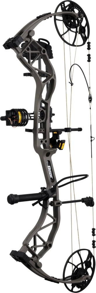NEW Bear Archery Legend XR RTH RH 70 STONE Gray COMPLETE PACKAGE BOW