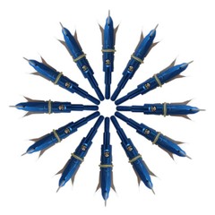 12Pcs 2 Blade 100 Grain Archery Crossbow Broadheads Arrowheads Tips for Hunting