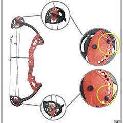 Compound Bow Archery kit for Youth ＆Beginner,15-29 lbs,Adjustable LW Hunting Bow
