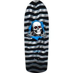Powell Peralta Skateboard Deck OG Ripper Silver Foil Old School Reissue