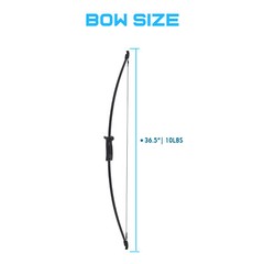 Archery Recurve Bow and Arrow Youthbow Set – Beginner Bows for Outdoor Hunting