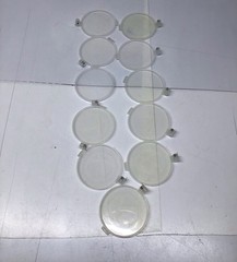 Gen X Global LOT of 11 GXG 140 Round Paintball Pod/Tube Replacement Lids A10