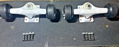 NEW 2010 Thunder Sonora Lo 145 Skateboard Trucks – Deadstock w/ Tags